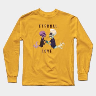 Skulls in love Long Sleeve T-Shirt